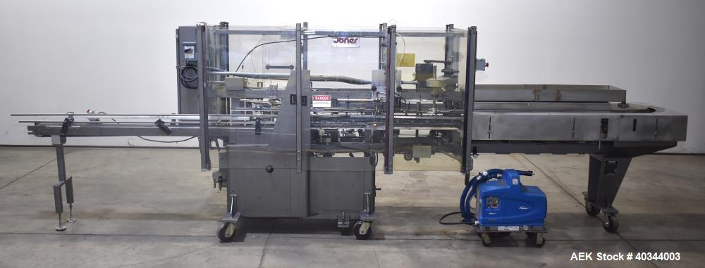 Jones CMV-5 Semi Automatic Continuous Motion Vertical Glue Cartoner